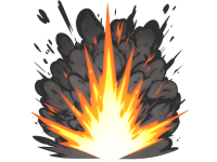 Sticker Boom Detonation